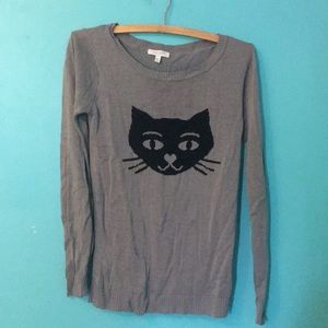 GREY CAT SWEATER FROM dELia’s